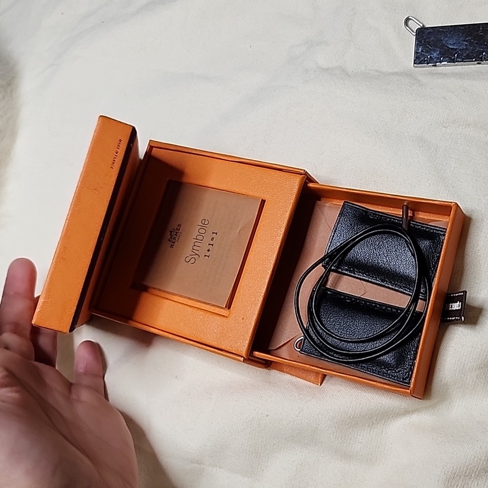 Hermes 🌟 Infinity dual Necklace 💯 Authentic